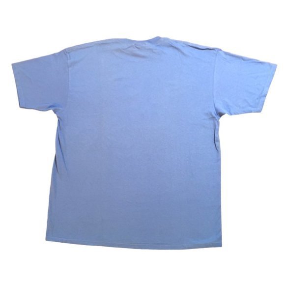 Vtg Disney Winnie the Pooh Mens Blue T-Shirt Find a Little Magic Everyday USA 2X - Picture 3 of 5